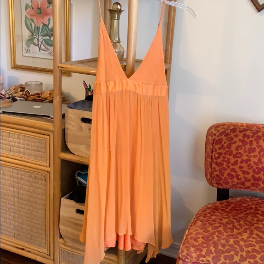 Orange dress